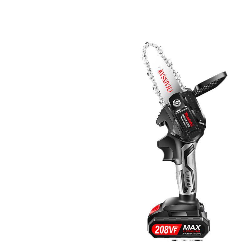 Rechargeable German Lithium-Ion Wireless Handheld Chainsaw for Tree Pruning and Small Felling