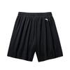 Anta Basketball Series Solid Color Mid-Waist Drawstring Comfortable Breathable Casual Shorts Men Shorts Black 952511309-3