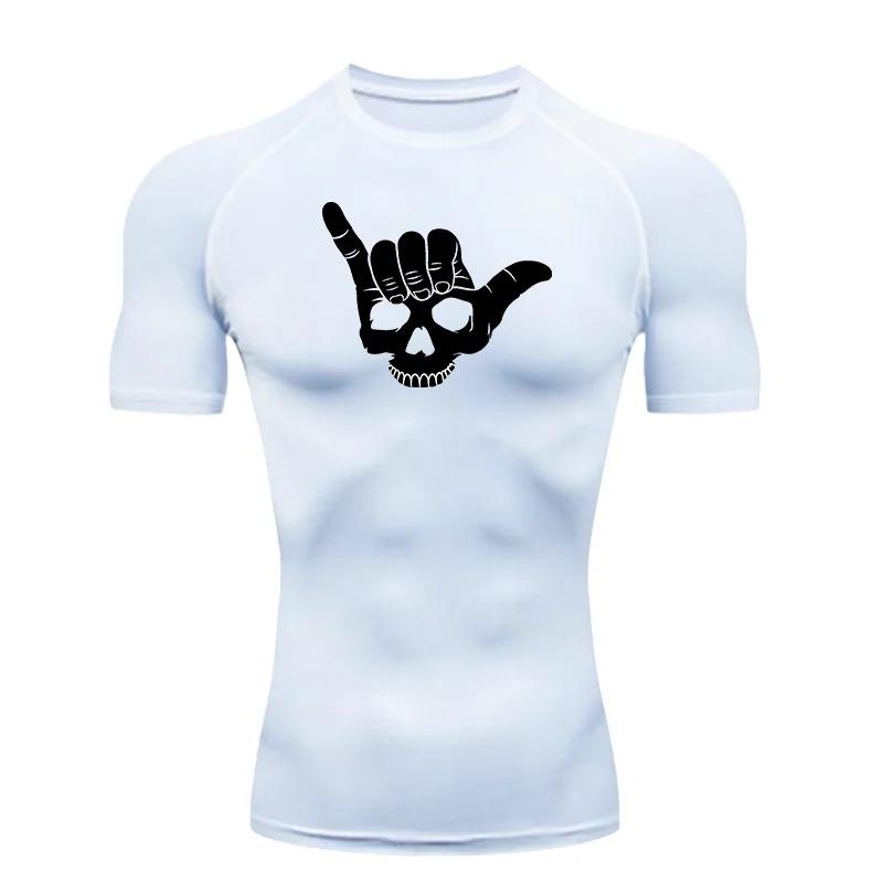 Men's Sports T-shirt Training Fitness Compression Workout Breathable Stretchy Ultra-Light Quick-Dry Moisture-Wicking Sweat-Resistant Gym Wear