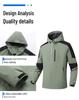 Men's & Women's Waterproof Windproof Winter Outdoor Mountaineering Jacket - Couple Style Single-Layer Shell