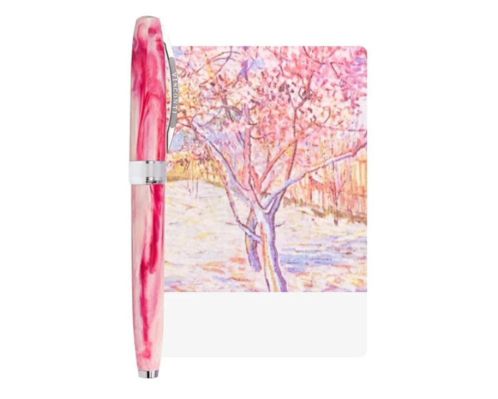 

Visconti Fountain Pen Van Gogh Blooming Peach Tree CT Bold B VKP12-10-FPB