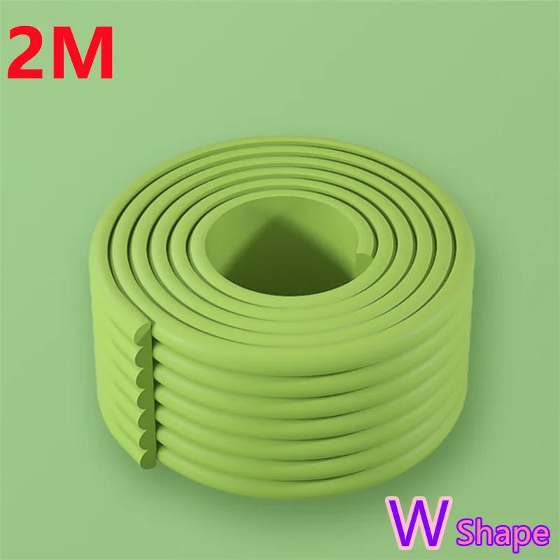 2M Baby Safety Corner Protector Solid Color Edge Guards for Childproofing Home Furniture Corners Table Angle Protection Tape
