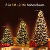 Christmas Decoration Star String Lights LED Outdoor Yard Christmas Tree Toppers Star Light Waterfall Tree Holiday Garland Light