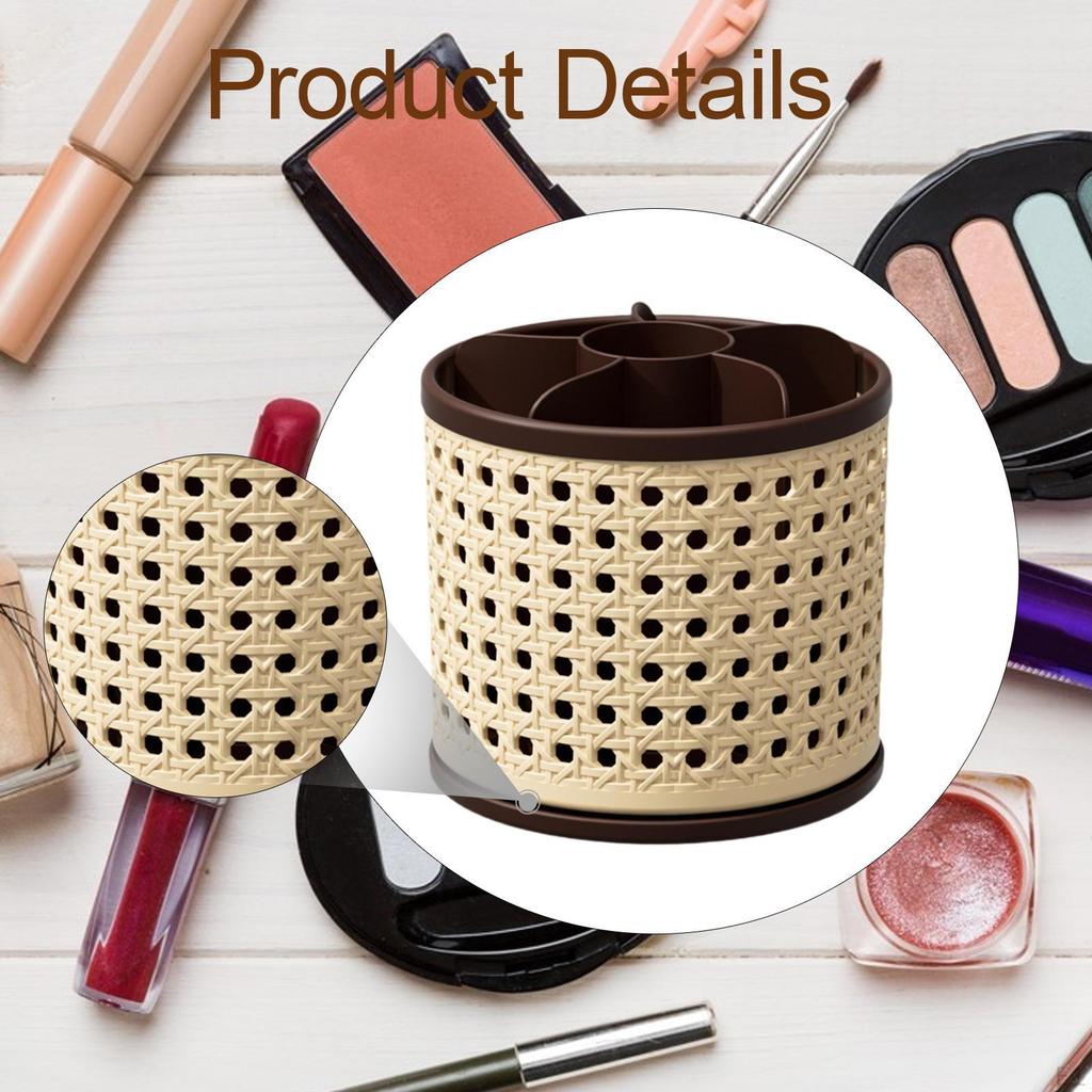 Schreibtisch Organizer Stifthalter 360° Drehbar für