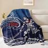 Samoa warrior pattern Blanket for Sofa Bed Travel Camping Living Room Office Conditioning Blanket for All Seasons Gifts