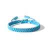 Unisex Håndtau Justerbart Håndlaget Flettet Ensfarget Tykt Bruddsikkert Lett Stablebart Armbånd Symbolske Farger