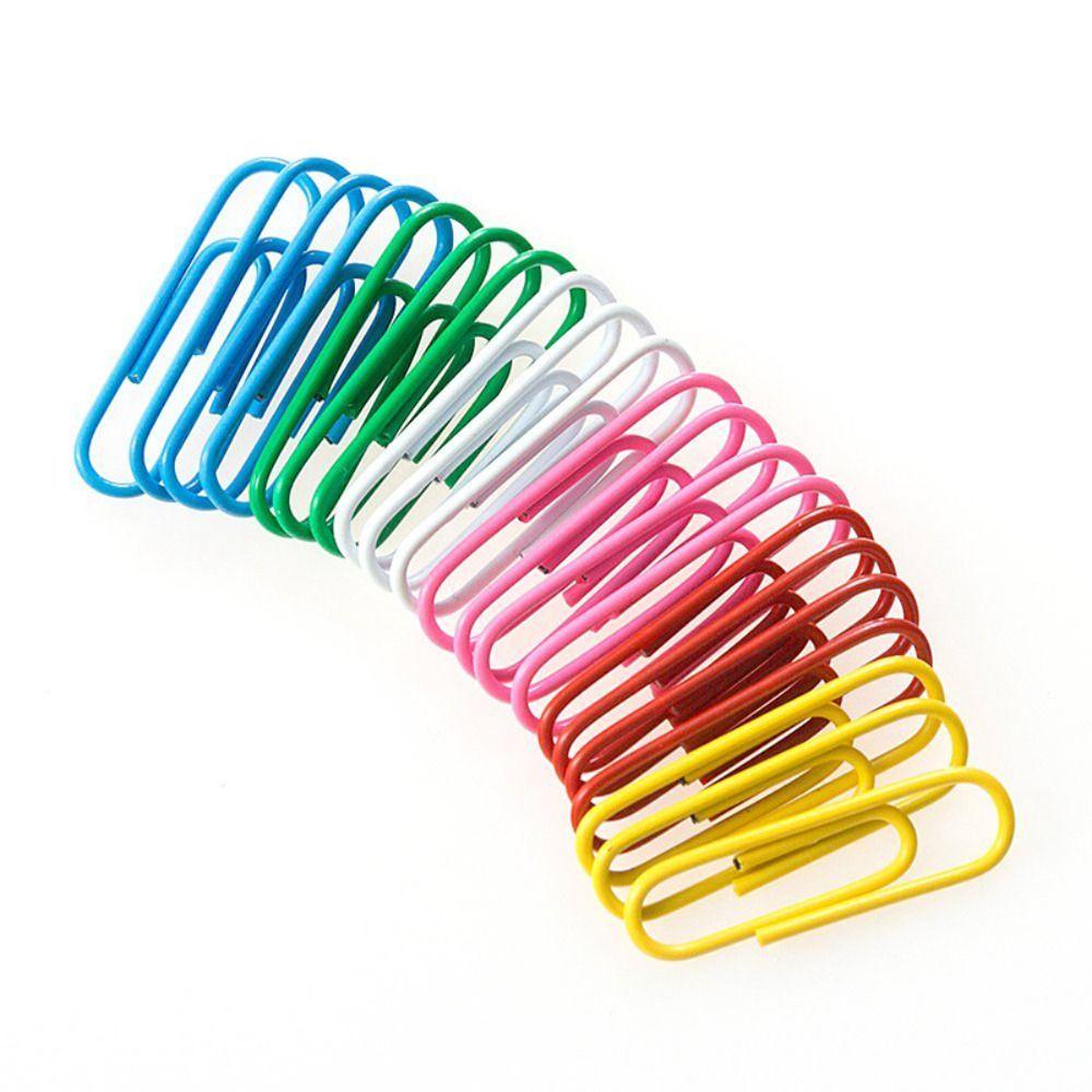 50PCS Creative Bookmark Clip Zinc Zinc Alloy Binder Clamps Mini Metal Paper Clips  Office