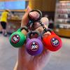 2025 Barbell Keychain Silicone Dumbbell Keychain Gym Gifts For Gym Lovers Fitness Trainer Gift Backpack Car Key Pendant