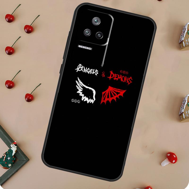 Devil Angel Case For Xiaomi 17 Pro Max 15 14 Ultra 13T 14T 15T Pro POCO F8 F7 F5 F6 X3 X5 X6 X7 Pro Cover