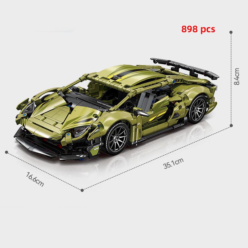 Kreativní MOC Technické Auto Rychlostní Super Auto Sportovní Auto Stavebnice Cihličky Sady Ozdoba Diy Stavebnice Hračky
