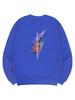 Ellamo Galaxy Sweatshirt Unisex Big Size S~4Xl