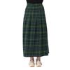 Champion Cotton Check Skirt with 100% One-Point Logo, CW-A209-37G-M