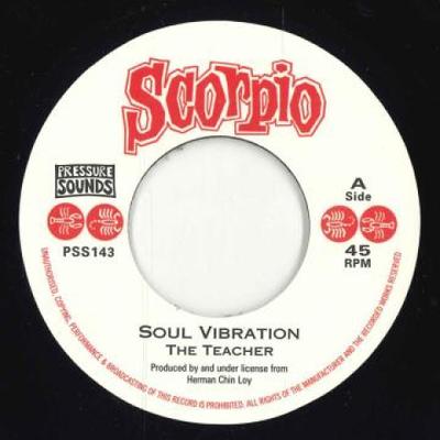 7inch Record TEACHER - Soul Vibration PSS143 Pressure Sounds 2022 UK Reggae, Ska & Dub