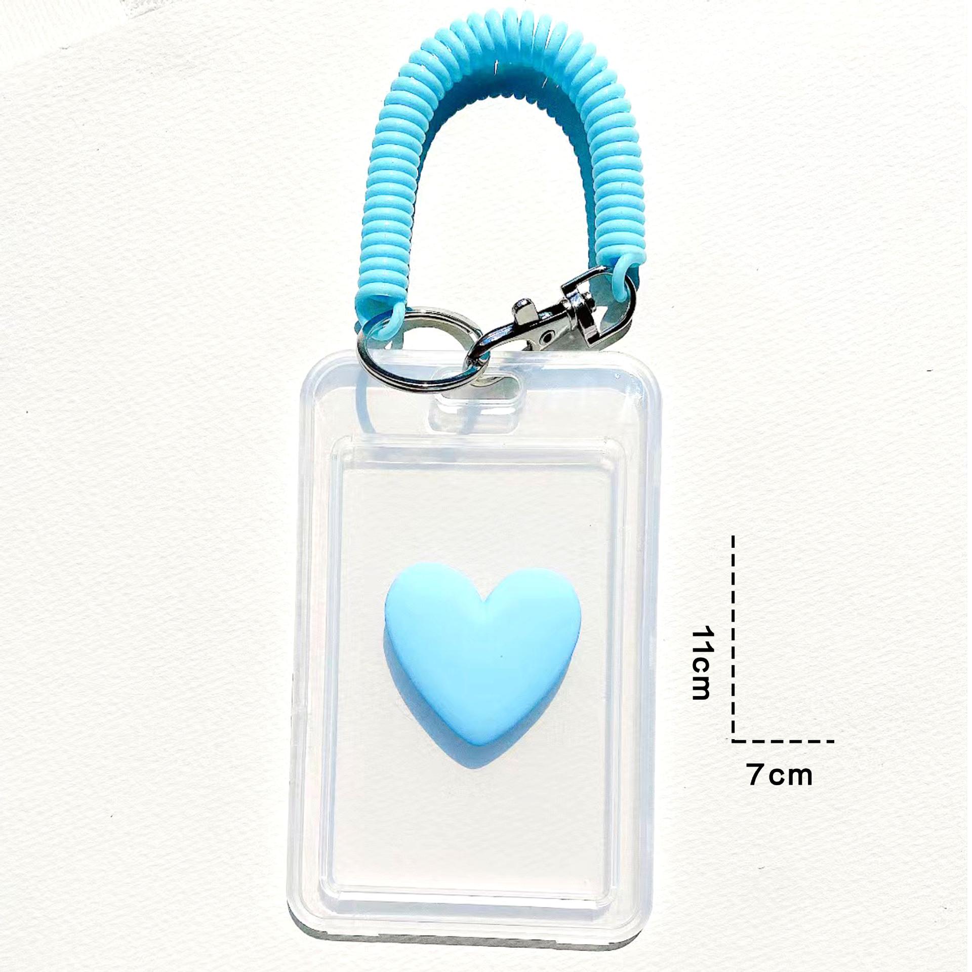 

1 шт., Ins Macaron, однотонный защитный чехол для автобусной карты, студенческий брелок для ключей с мясом, карточка для доступа в кампус, дверной держатель для карт, набор сумок, брелок для ключей