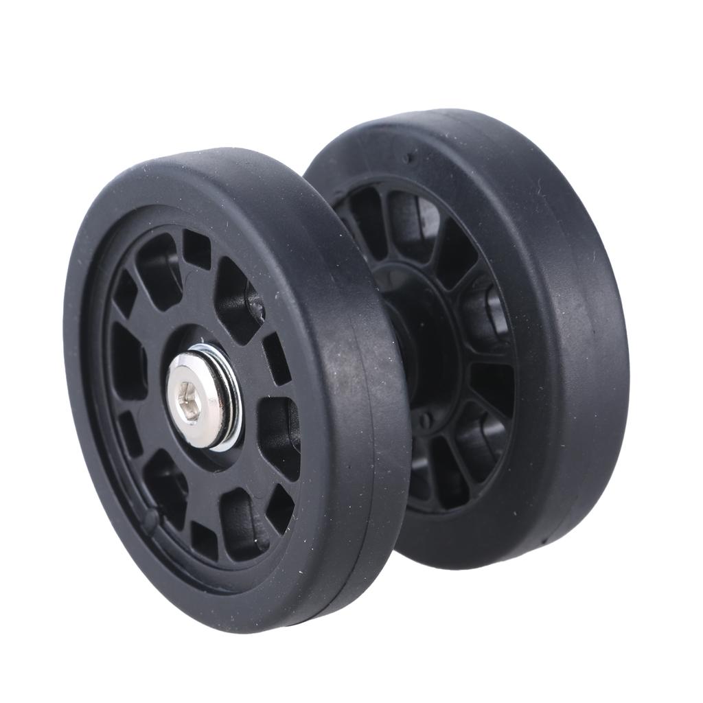 Set of 8 Travel Luggage Suitcase Replacement Wheels 55x12mm Plastic Caster Wheels Repair Kits Shelf Replacement Wheels