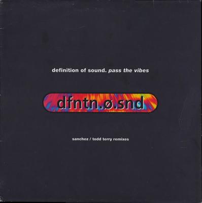12inch Record DEFINITION OF SOUND - Pass The Vibes (Sanchez / Todd Terr DOSX2 Fontana 1995 Europe Dance & Electronica Used