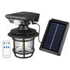 Remote Control Motion Induction Wall Lamp 3 Lighting Modes Solar Street Floodlight  Front Porch