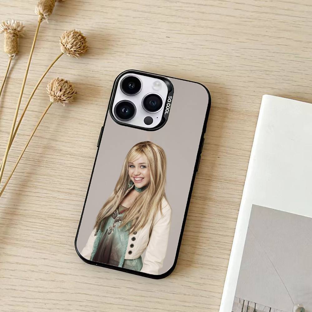 Hannah M-Montana     Phone Case Color Silver Shell For IPhone 17 16 15 14 13 12 11 Pro Max Plus
