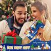 Christmas Red Envelope Money Box Gift Card Holder 10 Slots Surprise