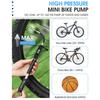 Handheld Tire Pump Aluminum Alloy Telescopic Bike Pump With Built-in Inflation Hose for MTB