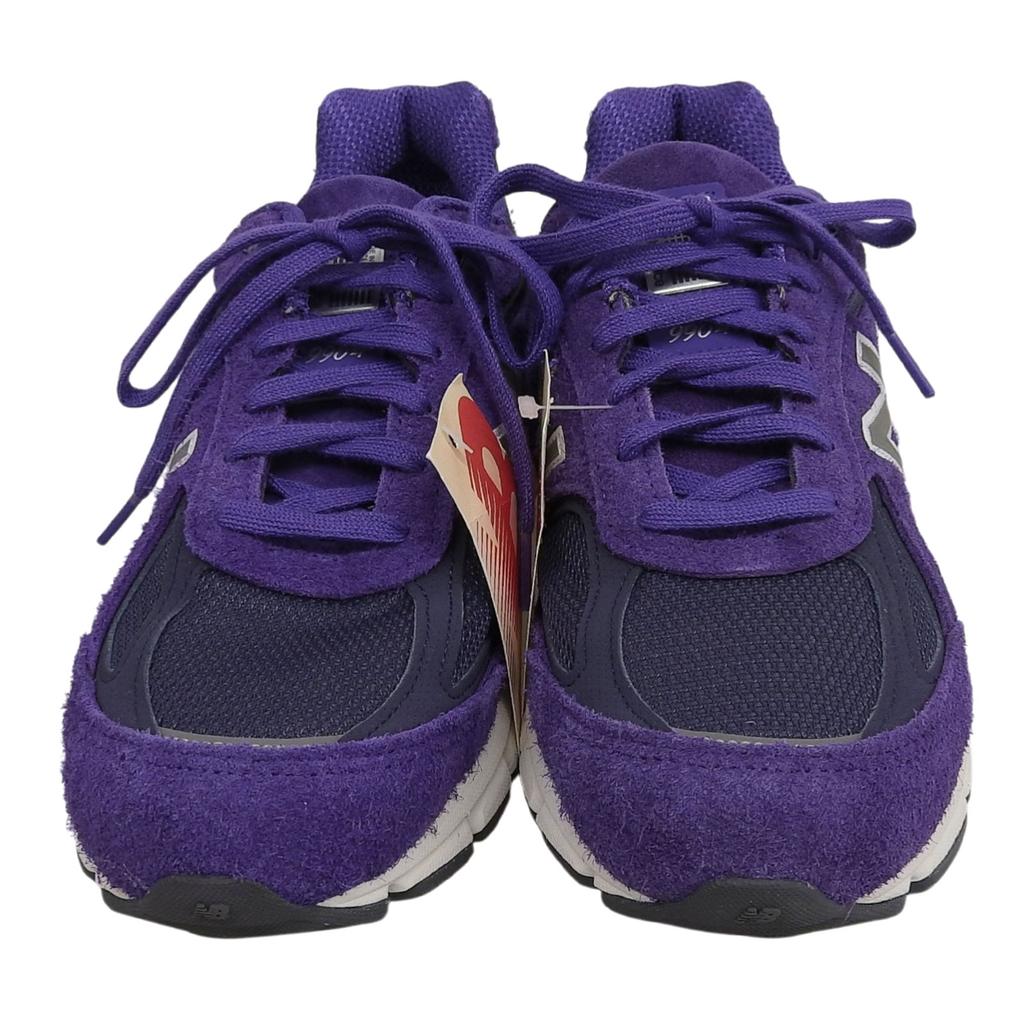 Pristine NEW BALANCE Sneakers 990V4 Purple Suede Purple Mens 26.5 U990TB4 Used