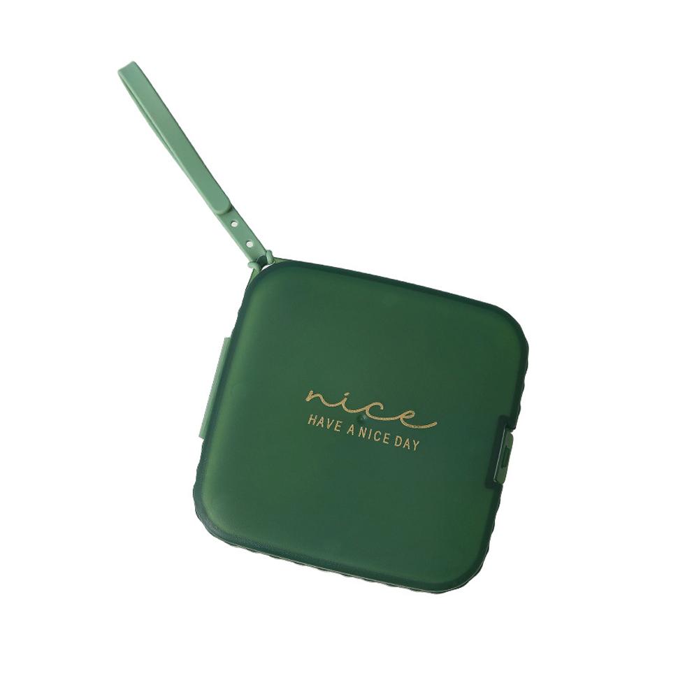 

1 шт. портативный мини-квадратный ящик для хранения