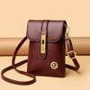 Fashionable Mobile Phone Bag Single-shoulder Crossbody Fashionable Hand-held Small Square Bag