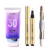 Ipsa-2.1g Matte Concealer SPF25 Long-lasting Face Makeup Pore Concealment Cover Japanese Cosmetics 3 Colors, Shezi Concealer, 1 Piece