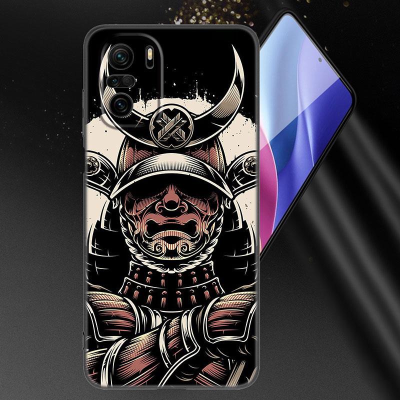 

Чехол для телефона Japanese Samurai Art для Xiaomi Mi POCO X3 NFC GT M4 M3 12 11T 10T Pro A3 11 Lite NE 5G 12X 11i F3 мягкий черный чехол Xiaomi Mi A3 Lite