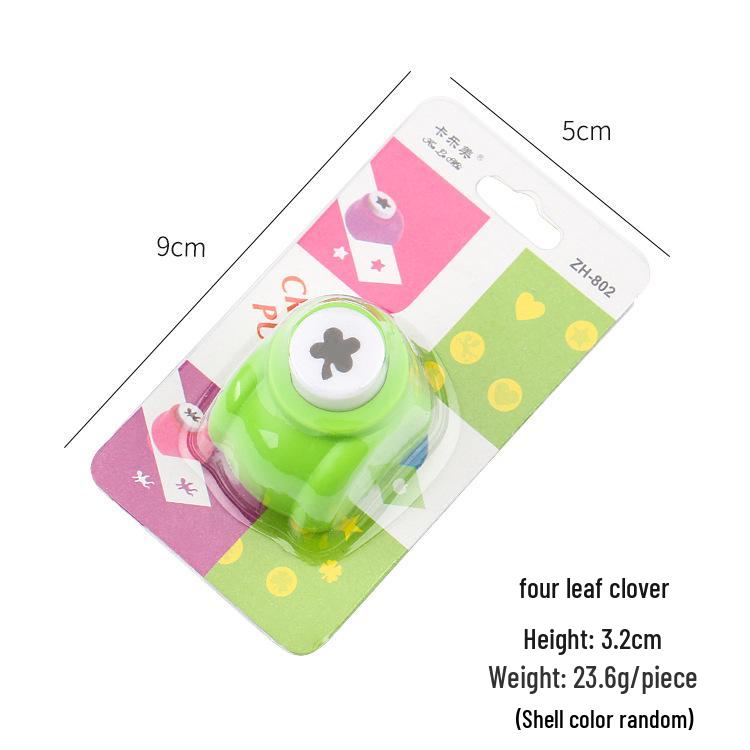 Kids' Easy-Use Embosser: Large DIY Punching & Printing Tool for Kindergarten Crafting