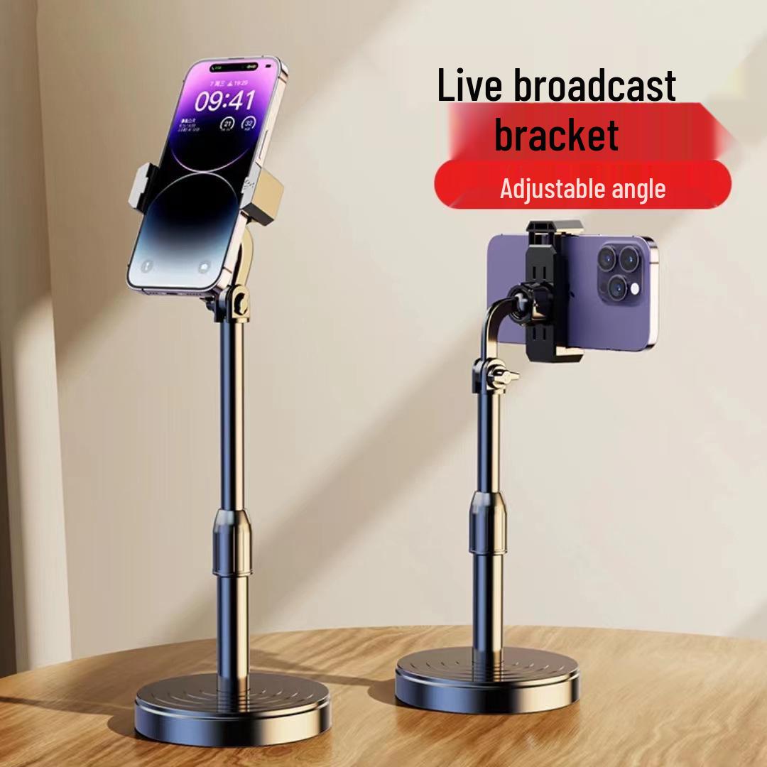 

Adjustable Desk Phone Holder: Perfect for Photos, Videos, Live Streaming, and More - Universal Design for Convenient Use