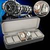 6 Slots Watch Box Jewelry Display Storage   Wrist Watch Present Box Case