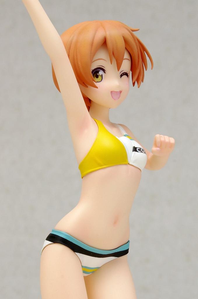 BEACH QUEENS Love Live! Hoshizora Rin 1/10 Scale PVC Painted Complete Figure
