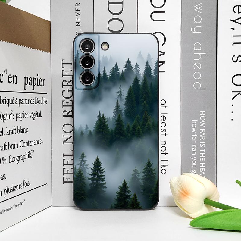 Vintage Green Forest Landscape Pattern Phone Case for Google Pixel 10 9A 8 A 7A 6 A 7 PRO 8 9 Pro XL 4G 5G Shockproof Soft Cover