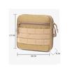 Black Tactical Gear Utility Pocket Tool Bag Organizer Admin Pouch Waterproof New