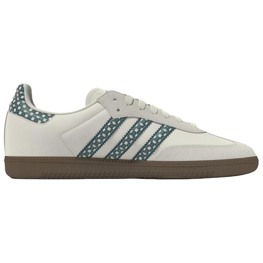 adidas Samba OG Bundeswehr-Sneaker Herren Beige Grün KJ7909