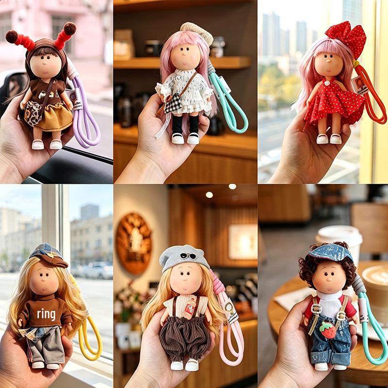 Ciondolo Bambola Patata alla Moda da 14 cm per Zaini - Accessorio Regalo per Bambini