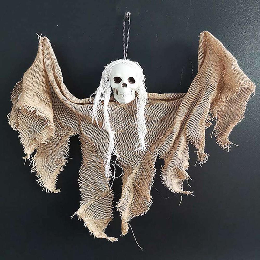 New Arrival 30cm Halloween Hanging Ghost Huanted House Decoration Grim Reaper Horro Props Home Door Bar Halloween Decorations