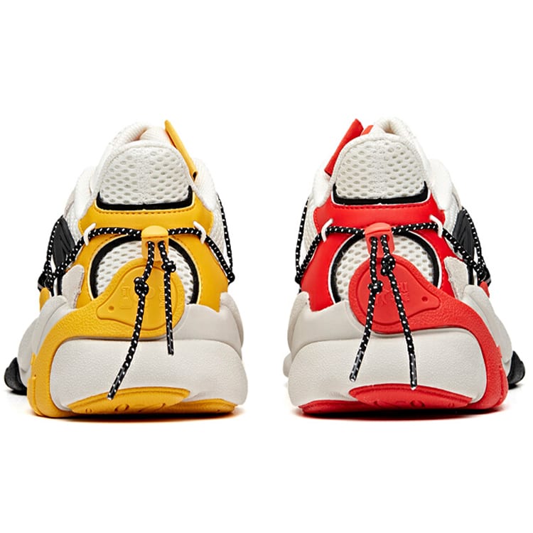 Anta Mesh, Synthetic Leather Cushioning Slip Resistant Abrasion Resistant Balance Low top Casual Shoes Men's 912028850-5