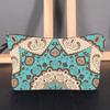 Cosmetic Bag Vintage Print Large Capacity Portable Lightweight Exquisite Toiletry Clutch Bag for Vacation