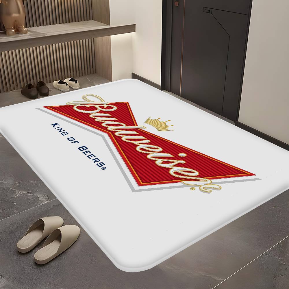 B-Budweisers Kitchen Mat Kids Room Bedroom Decoration Balcony Anti-Slip Doormat Living Room Alfombra