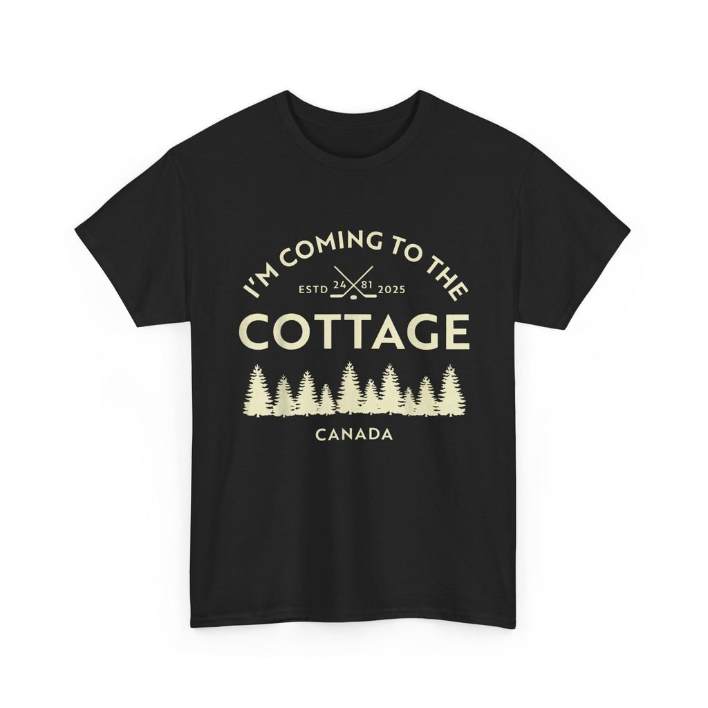 Hockey I'm Coming To The Cottage Shirt, Hockey Sports Fans Women Men Shirt