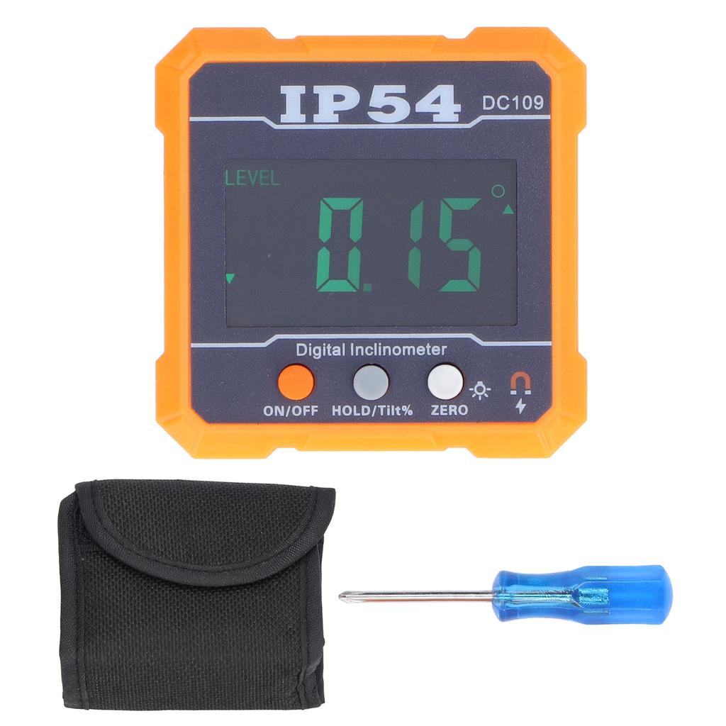 Inclinometer Digital Display Auto Shutdown Magnetic Level Angle Finder Gauge Tool