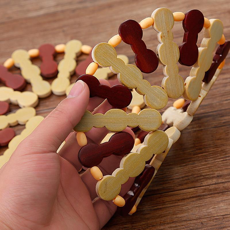 1 Pcs Bamboo Wood Heat Resistant Mat Anti-Scald Pot Pad Round/Square Coaster For Kitchen Dining Table