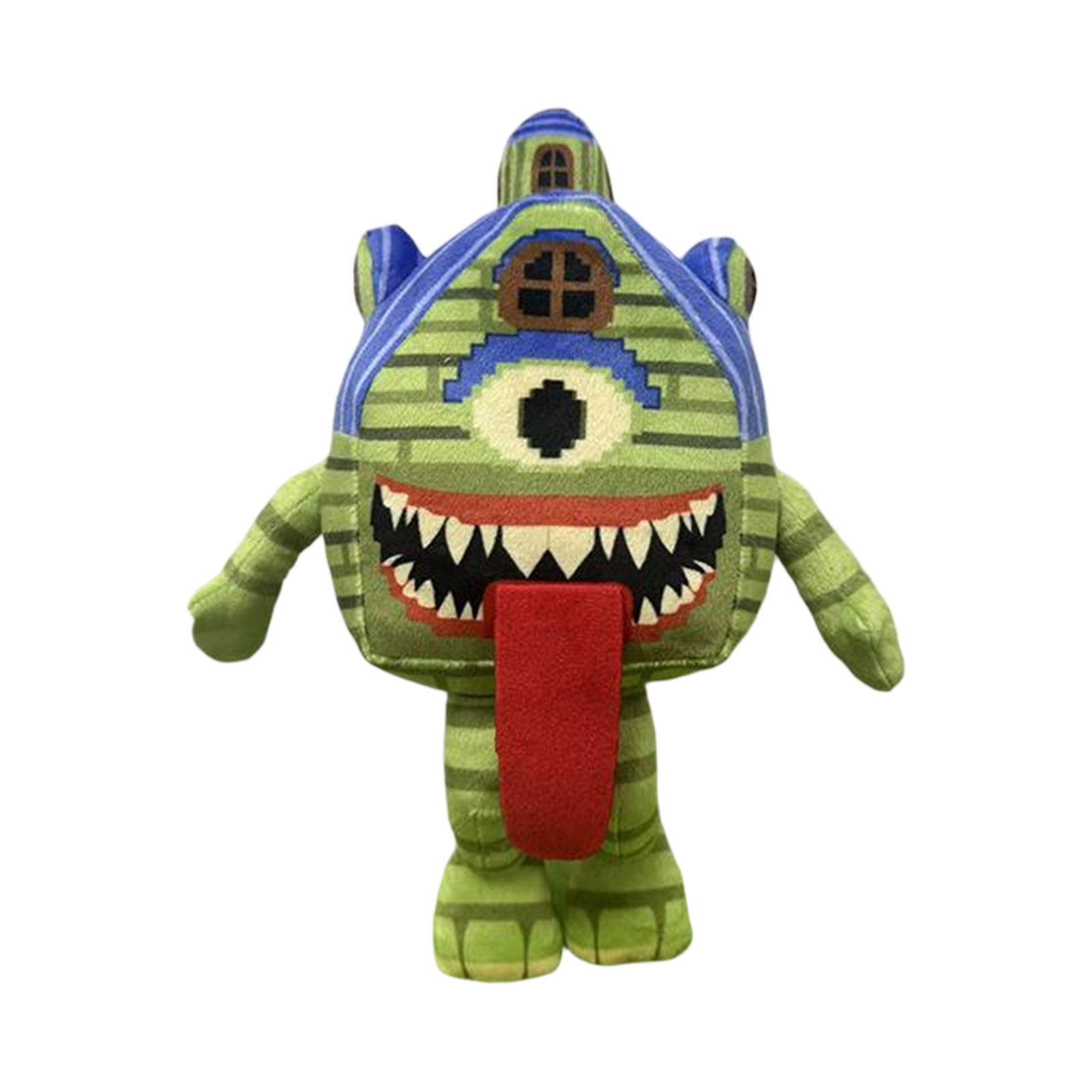 

Stuffed Plush Toy Soft Fabric Decorative Cartoon Figure with Embroidered Details for Kids and Collectors One Size