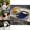 Chic Sun Protection Hat For Women Open Top Summer Visor Breathable And Comfortable