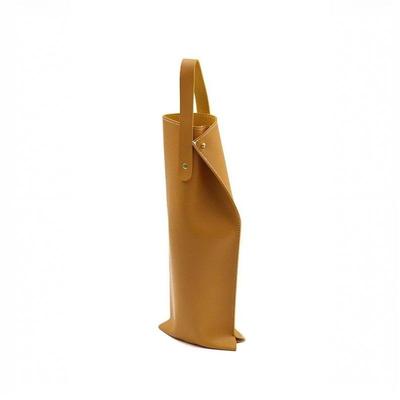 Weinverpackungstasche Kunstleder Wein-Tragetasche Stilvolle Weinflaschen-Champagner-Schutztasche Mit Griff Für Party