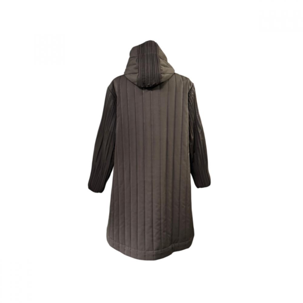 High Frequency Padding Hood Long Coat Lswco011