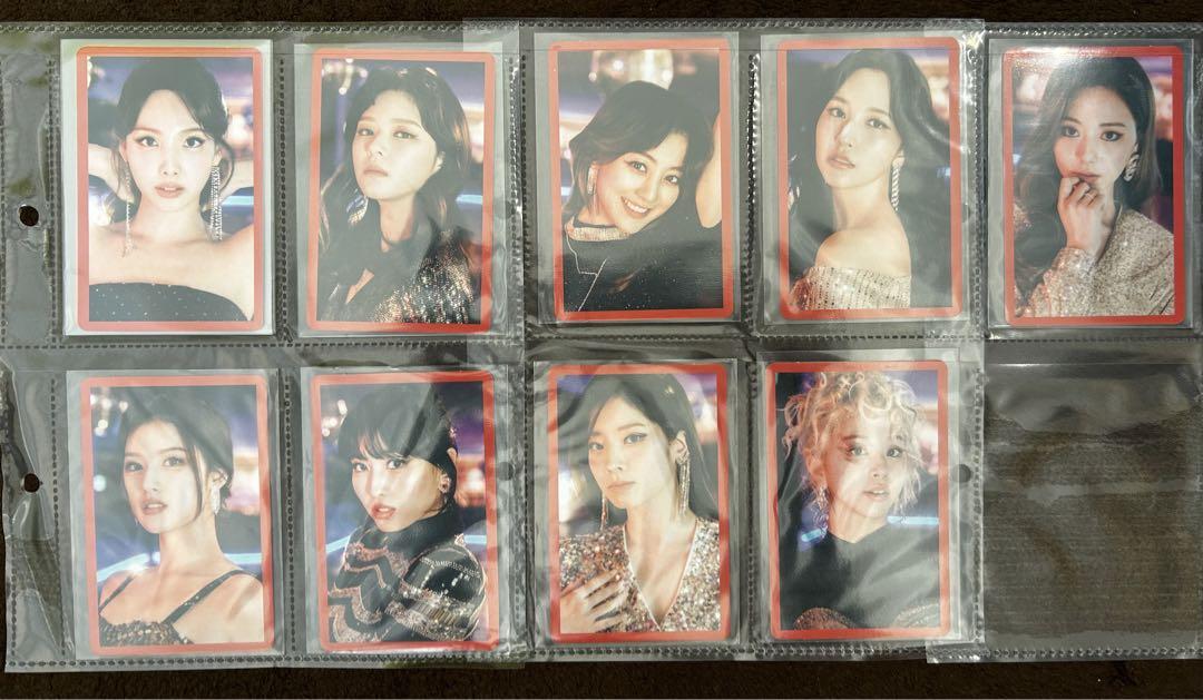 

[USED] TWICE Trading Card KuraKura Solo Trading Card Set