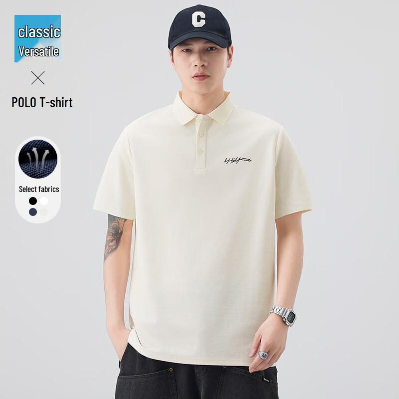 JEEP SPIRIT Men s Loose Fit Casual Polo Shirt L